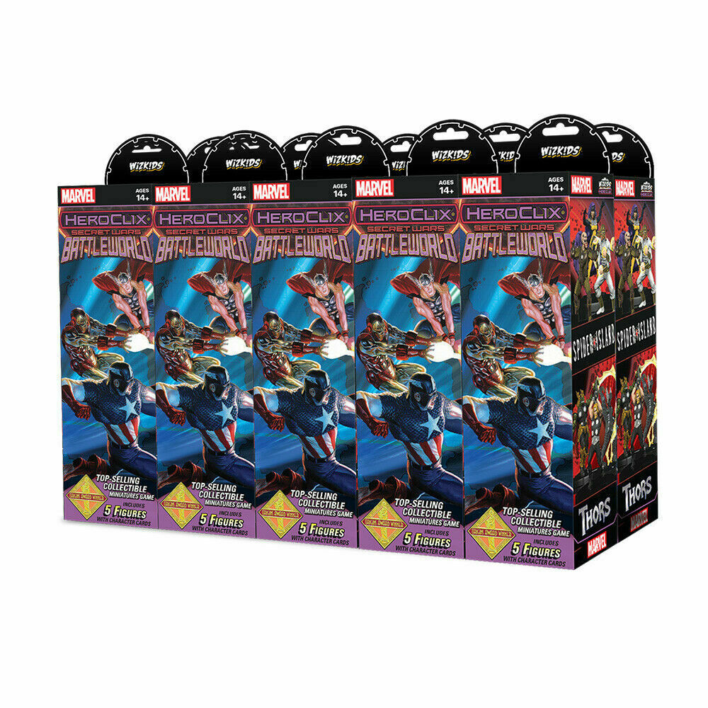 Marvel HeroClix Miniatures: Secret Wars Battleworld Booster 20ct Case