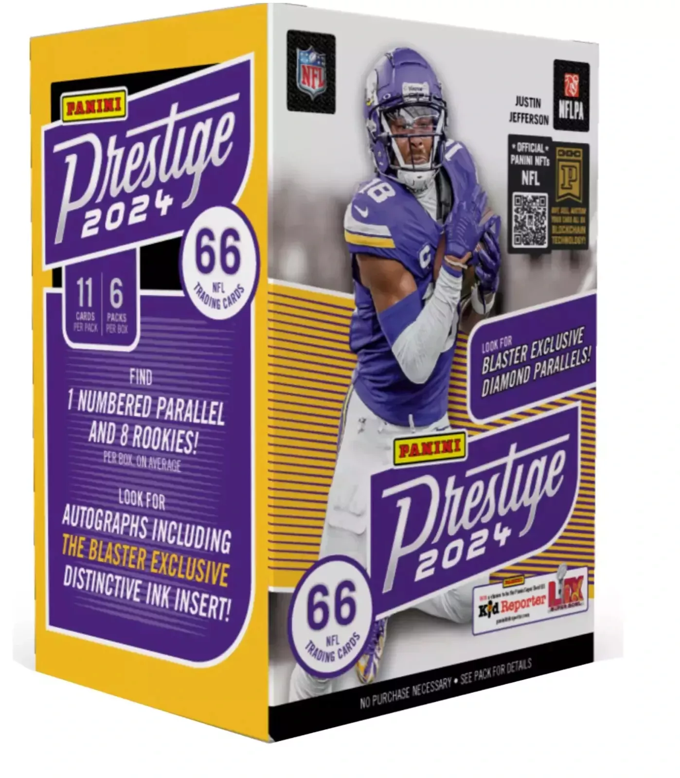 Football 2024 Panini Prestige Blaster Box (16001)