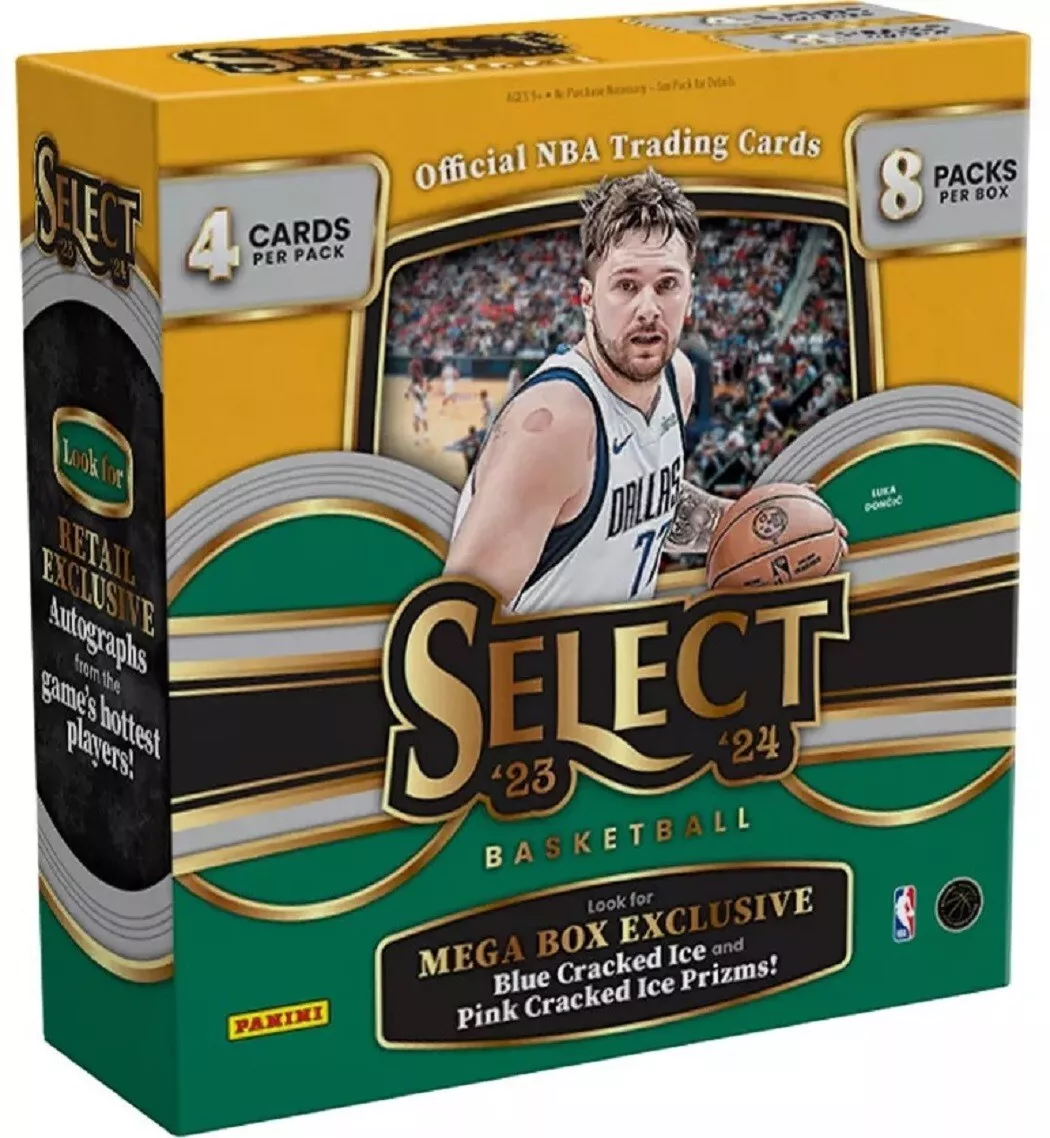 Basketball 2023-2024 Panini Select Mega Pack (15810)