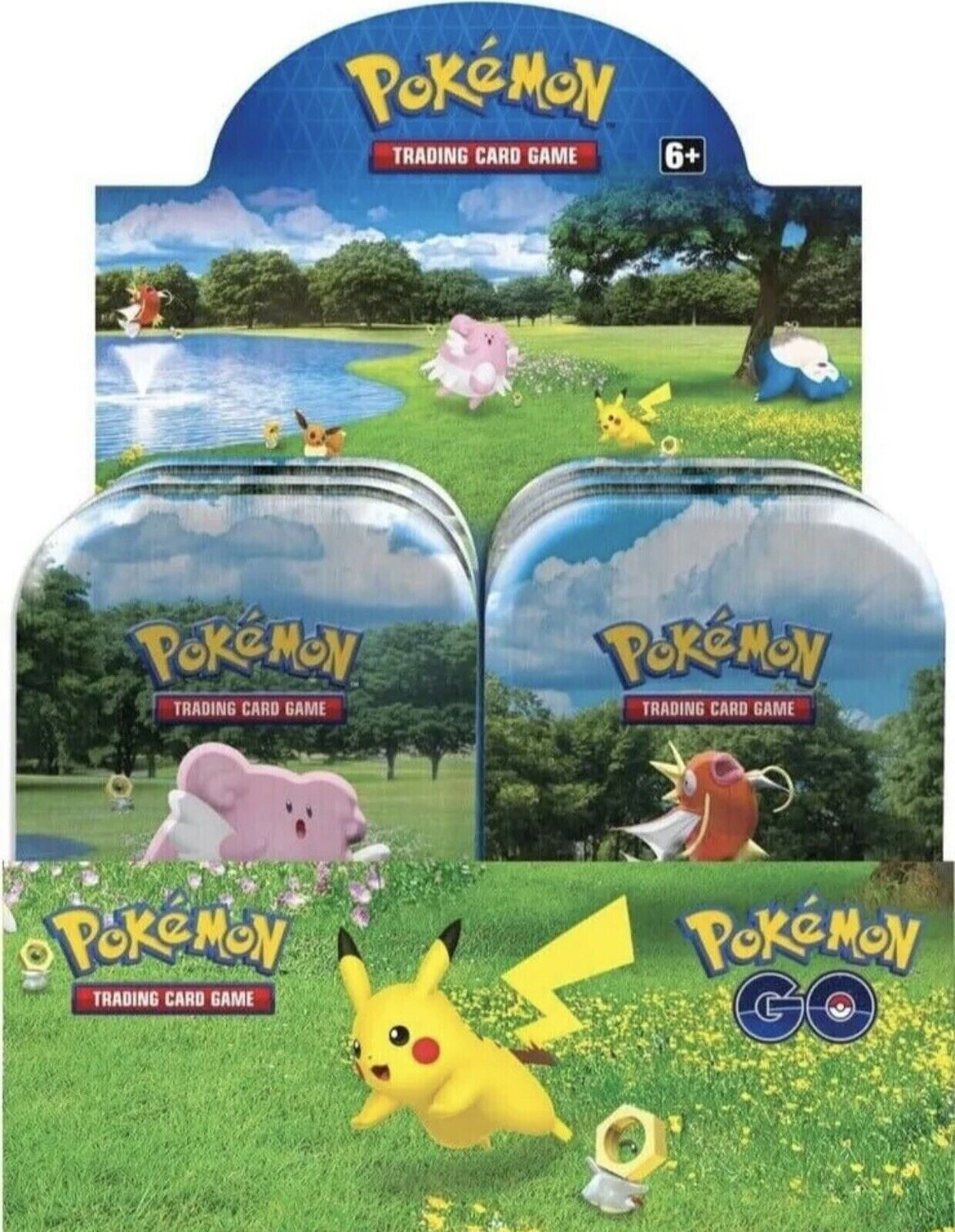 Pokemon Pokemon Go: Mini Tins 10ct Display Box