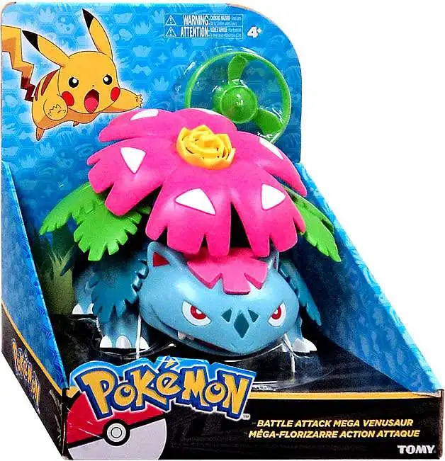 TOMY Pokemon Battle Attack Mega Venusaur Figure New in Box