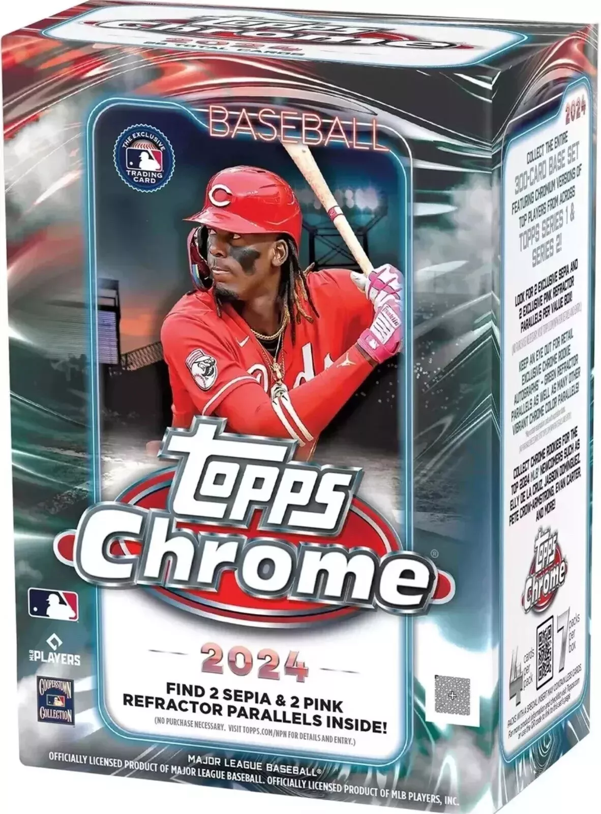 Baseball MLB 2024 Topps Chrome Blaster Box (12897)