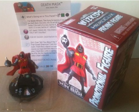 Maval Heroclix Miniatures: Death Mask Promo