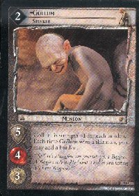 LOTR Large Gollum Stinker Promo Card