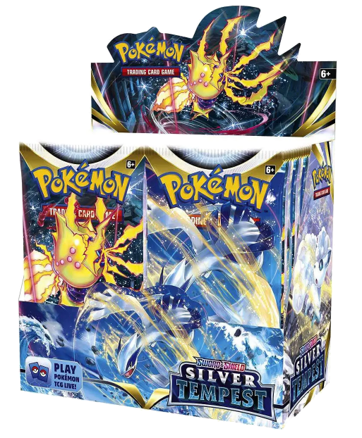 Pokemon Sword & Shield: Silver Tempest Booster Box