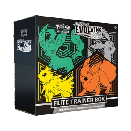 Pokemon Sword & Shield: Evolving Skies Elite Trainer Box ( Eeveelutions )